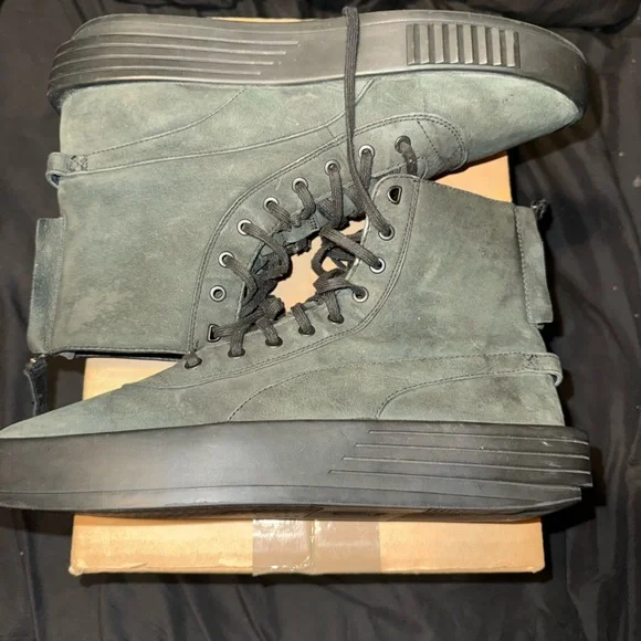 Puma x The Weekend Parallel XO m9 black suede thickheel sendoffers followcloset - Picture 7 of 8